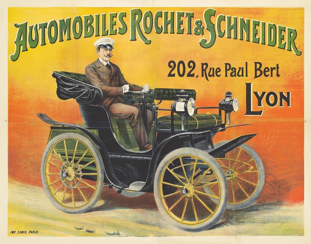 Automobiles Rochet & Schneider circa 1894