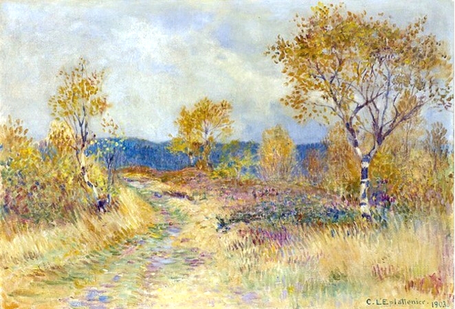 Charles L'Eplattenier Impressionistic Landscape