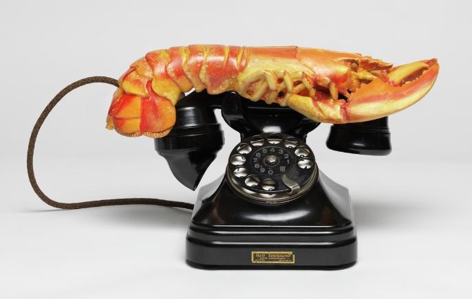 Dali Lobster Telephone 1938 in the Tate Museum Collection