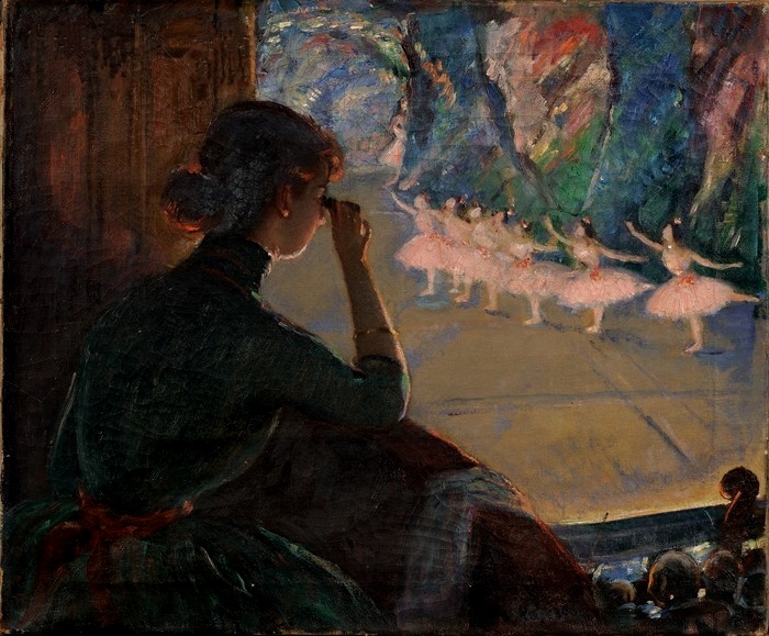 Louis Kronberg At the Opera At the Theatre 20 x 24