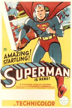 Superman Fleischer 285 x 425