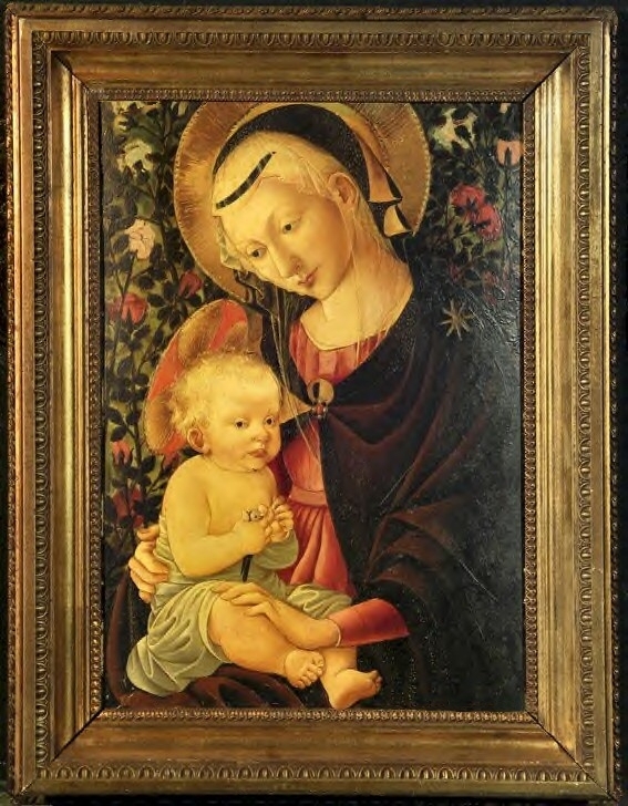 Madonna and Child with Goldfinch Pseudo-Pier Francesco Fiorentino (1444 - after 1497) (1)