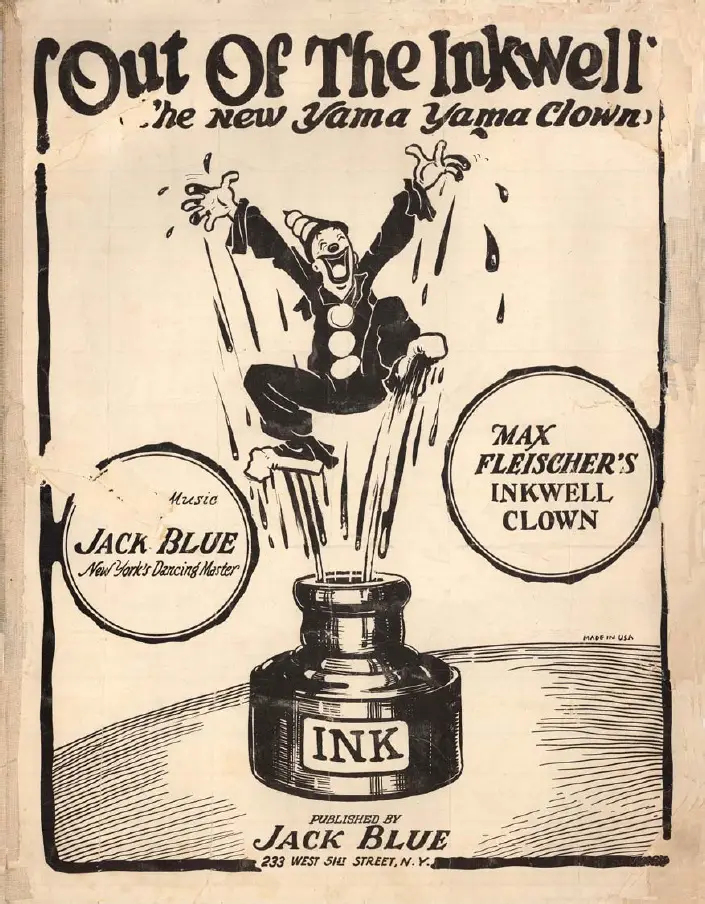 Out of the Inkwell The Yama Yama Clown Sheet Music