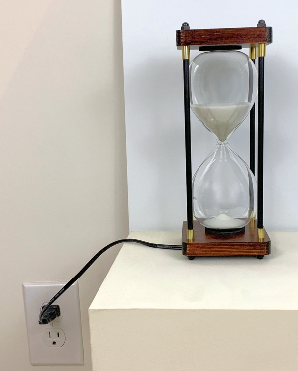 Electric Hourglass 602 x 750